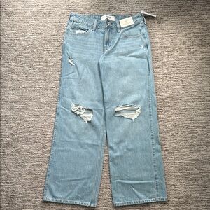 Women's Baggy Low-Rise Jeans